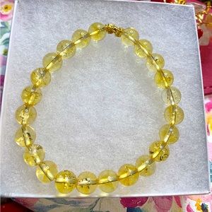 💥24K Real Gold Lucky Piyao Citrine Bracelet